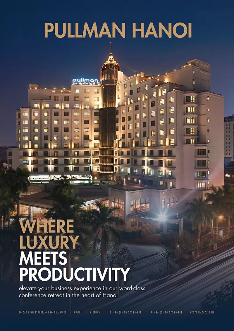 Pullman Hanoi: Chất xúc tác cho mô hình “Bleisure” hiện đại tại Thủ đô năng động của Việt Nam Pullman Hanoi: Chất xúc tác cho mô hình “Bleisure” hiện đại tại Thủ đô năng động của Việt Nam