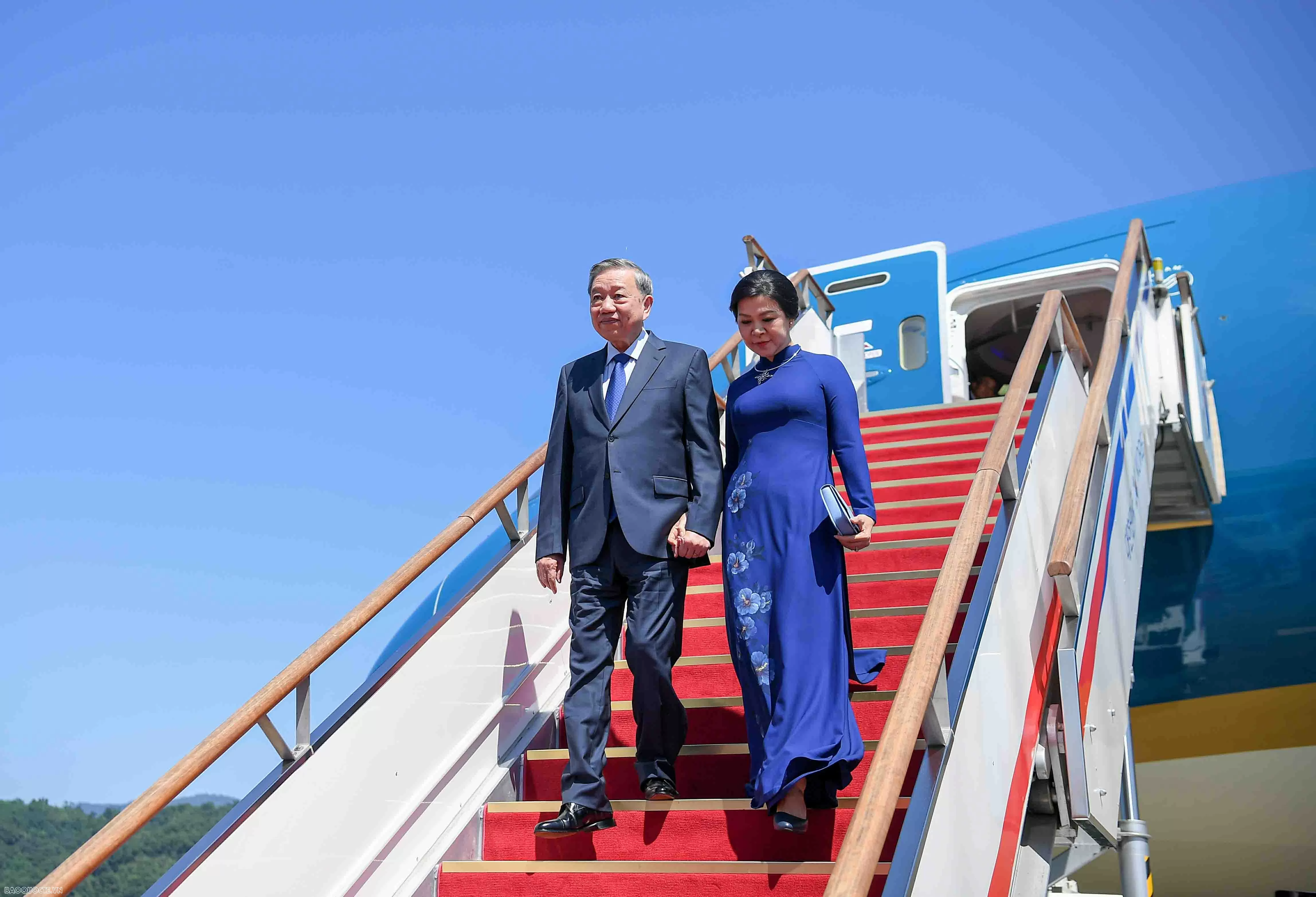 Party General Secretary To Lam arrives in Seoul, beginning state visit to RoK