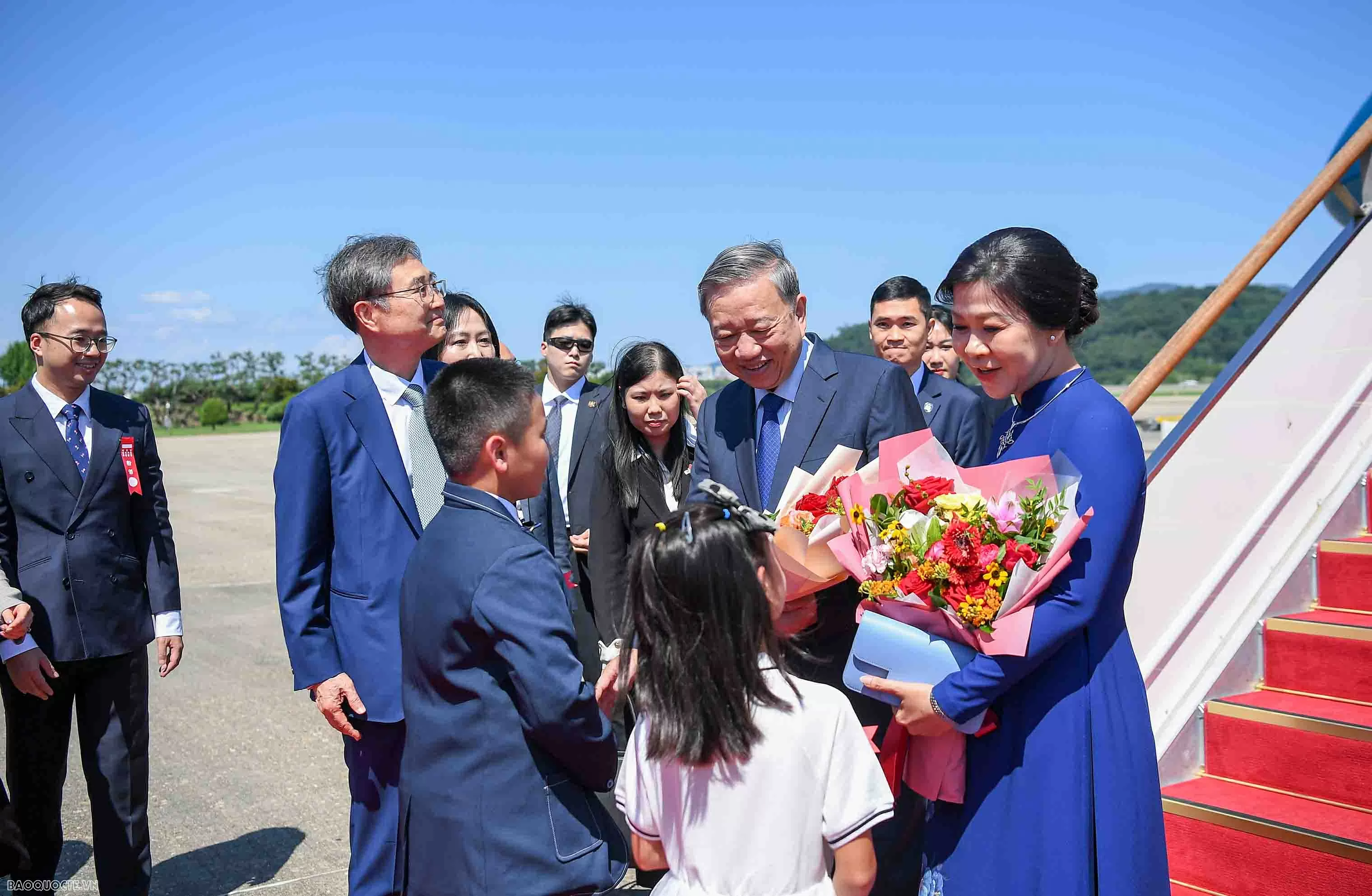 Party General Secretary To Lam arrives in Seoul, beginning state visit to RoK
