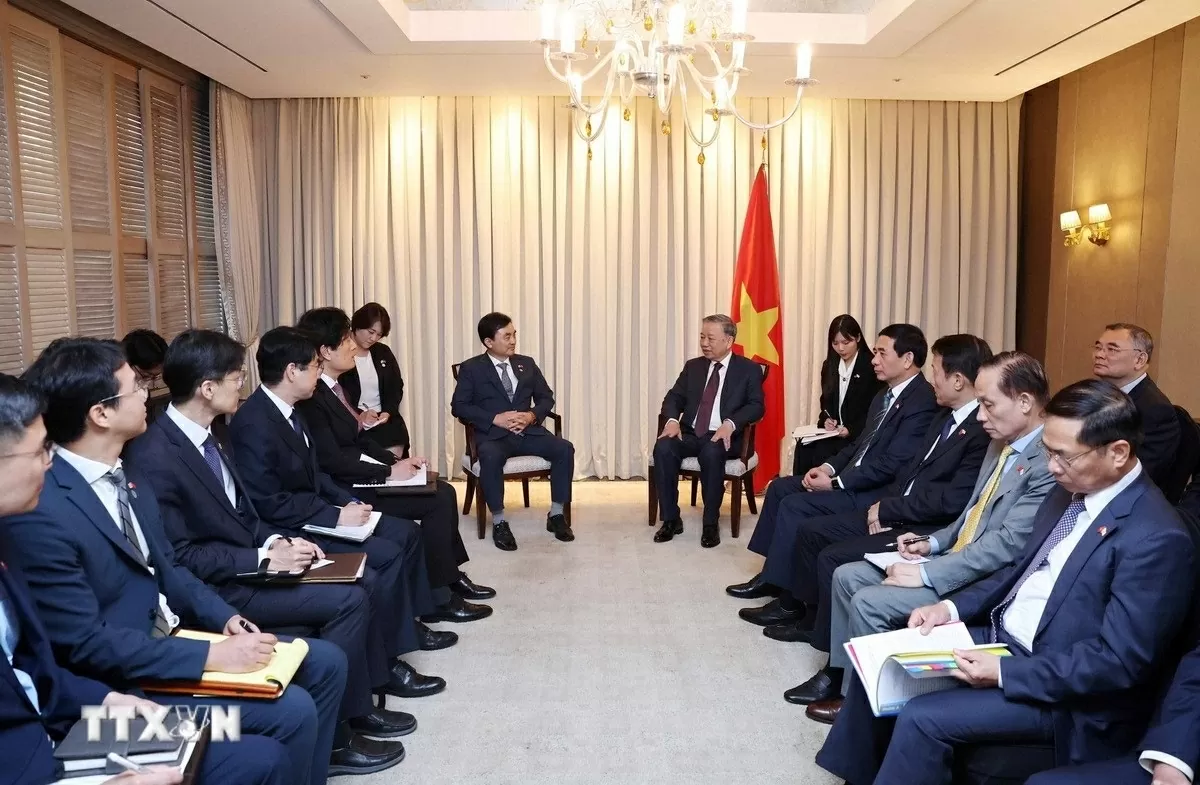 Party General Secretary To Lam receives Chairman of RoK–Vietnam Parliamentary Friendship Group