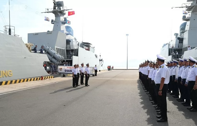 Vietnam naval ship departs for ASEAN multilateral exercise Vietnam naval ship departs for ASEAN multilateral exercise