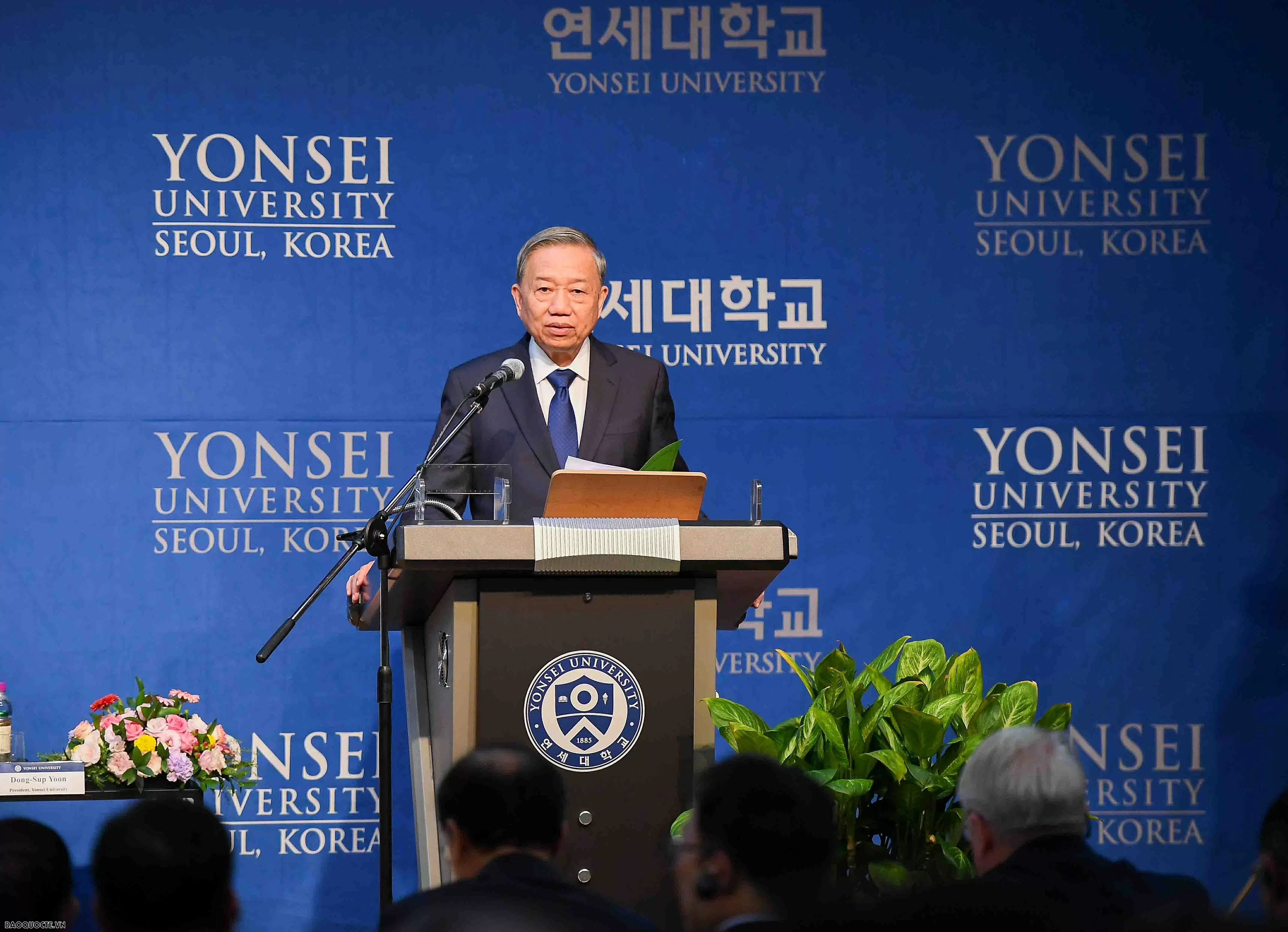 Party General Secretary To Lam delivers keynote address at RoK’s Yonsei University