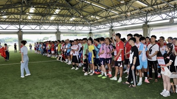 Football tournament celebrating 80th anniversary of Vietnam's National Day in Japan