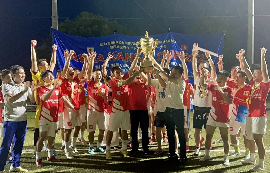 Football tournament celebrating 80th anniversary of Vietnam's National Day in Japan