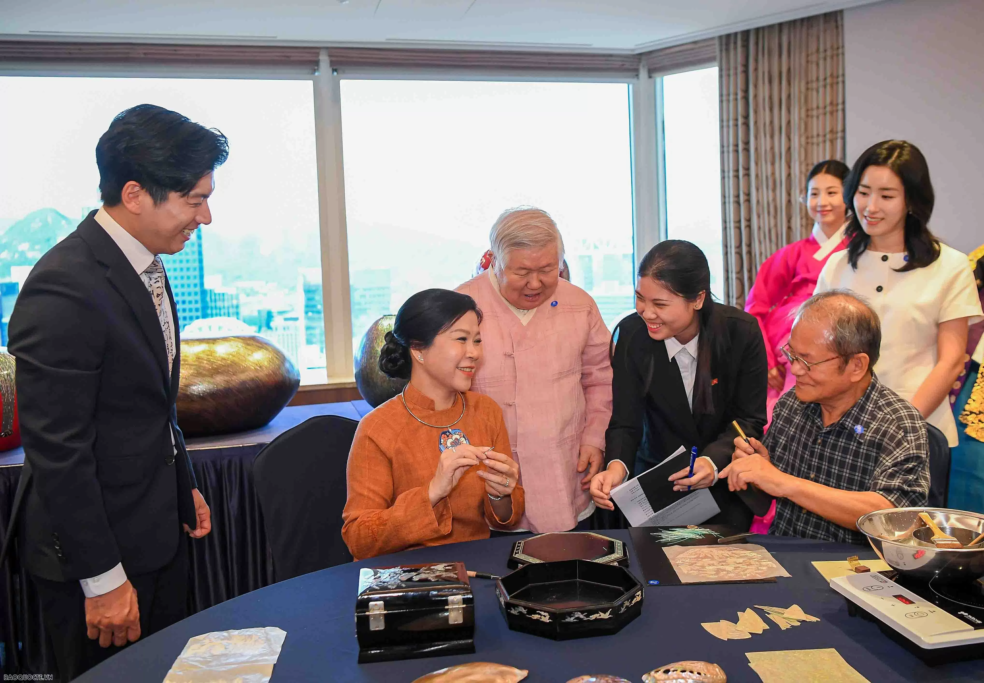 Spouse of General Secretary visits Dongbu Seoul Nursing Home and Vietnam–RoK Multicultural Families