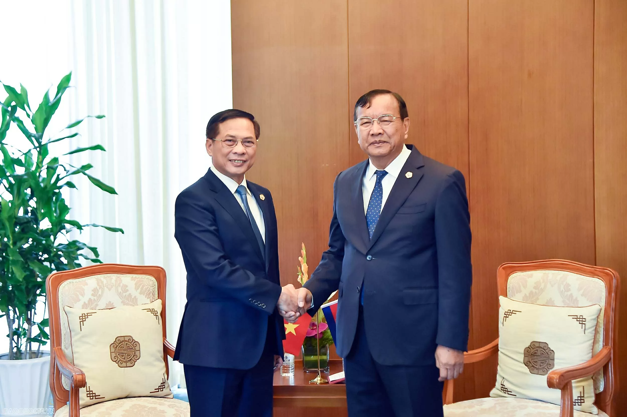 Deputy PM, FM Bui Thanh Son meets with Chinese, Cambodian, Thai officials in Yunnan