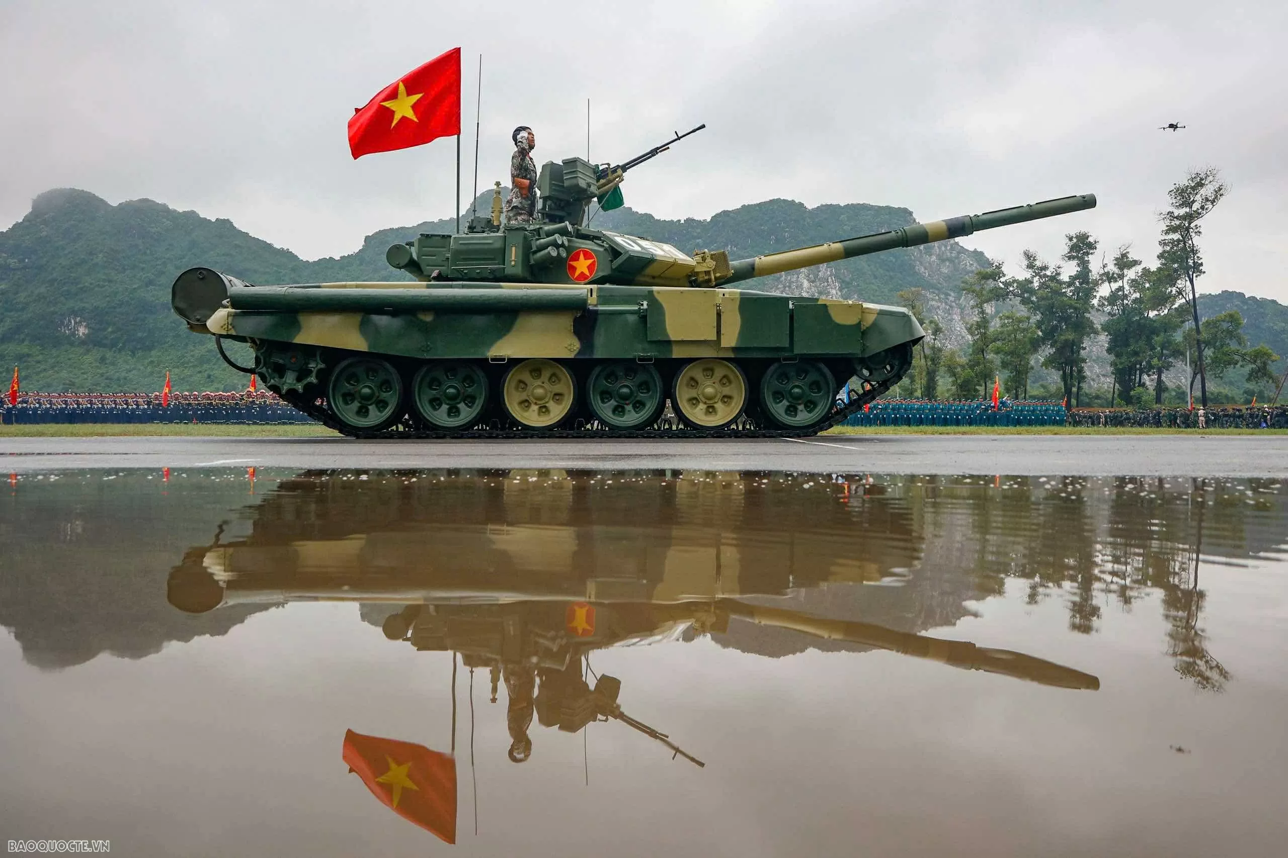 80 years of the National Day: Over 16,000 soldiers rehearse parade in the rain