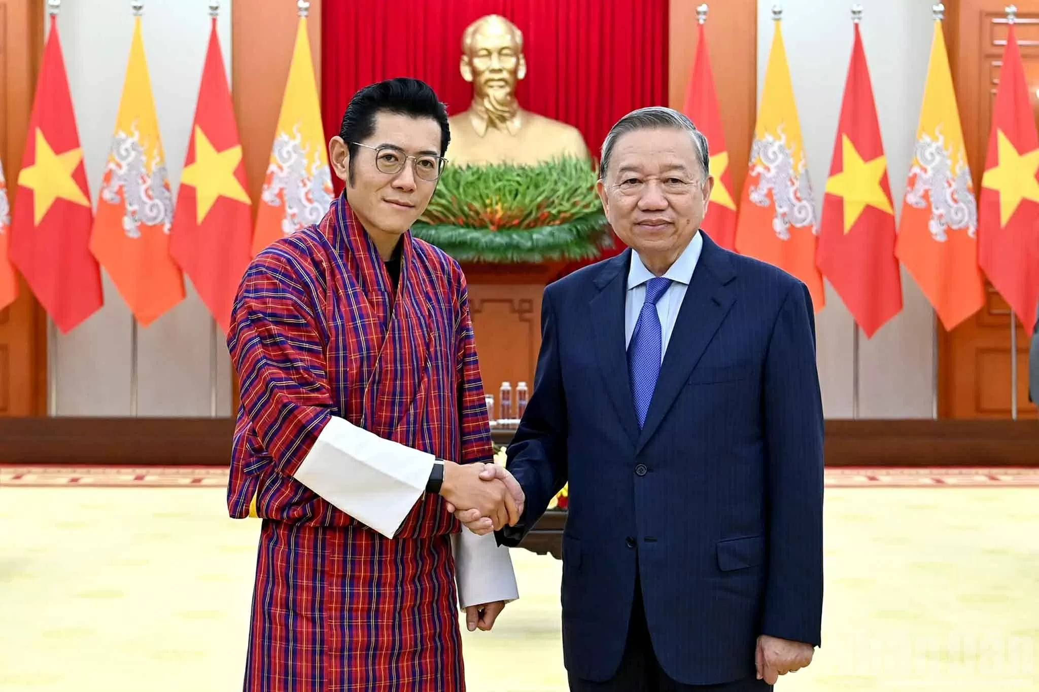 Party General Secretary To Lam welcomes Bhutanese Kings visit, deepening cooperation