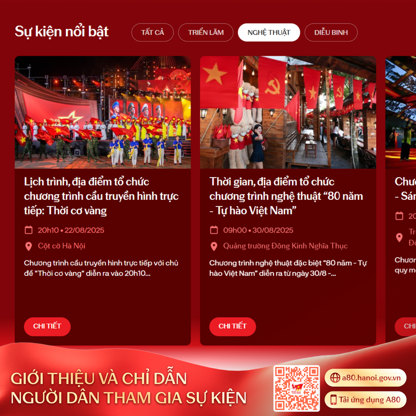 Experience the Grand Celebration with Digital Platform 'A80 - Proud of Vietnam'