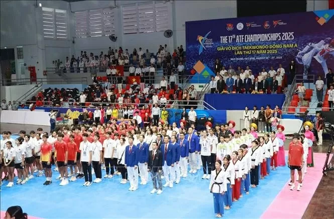 Southeast Asian Taekwondo Championships kick off in Khanh Hoa province