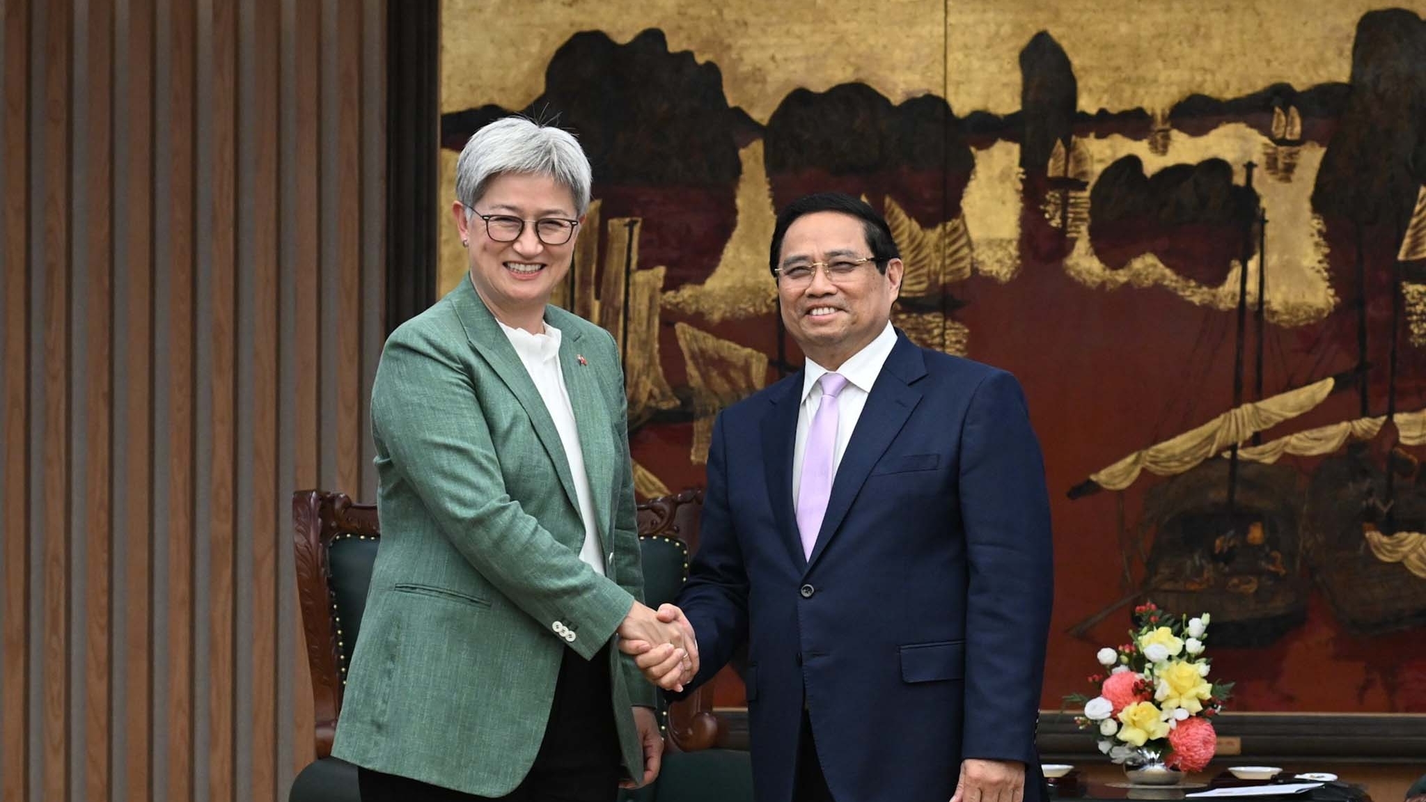 Prime Minister receives Foreign Minister Penny Wong to advance Vietnam–Australia cooperation