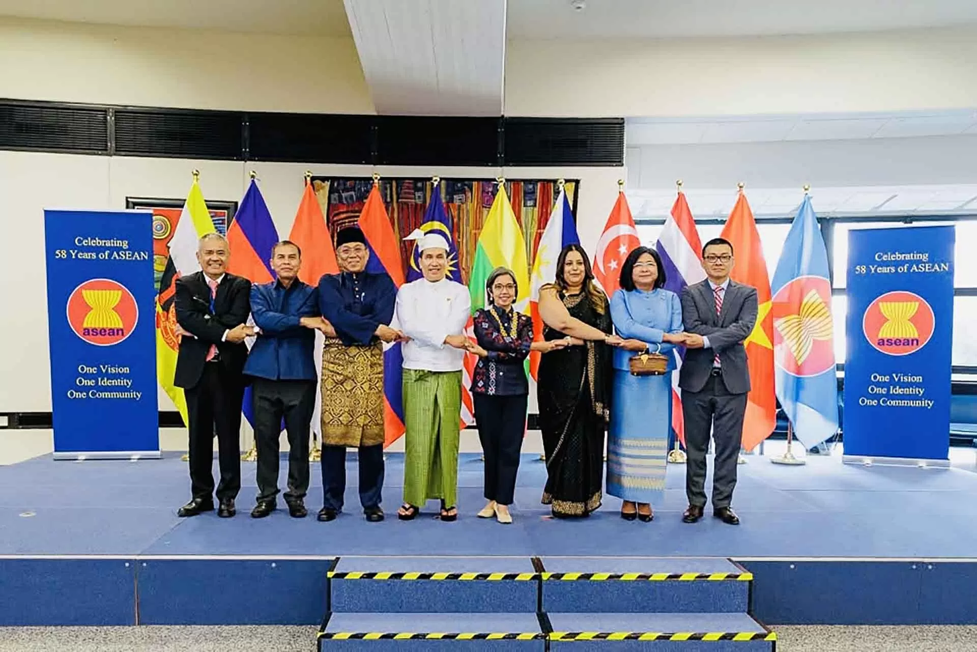 Celebrating the 58th anniversary of ASEAN establishment in Austria