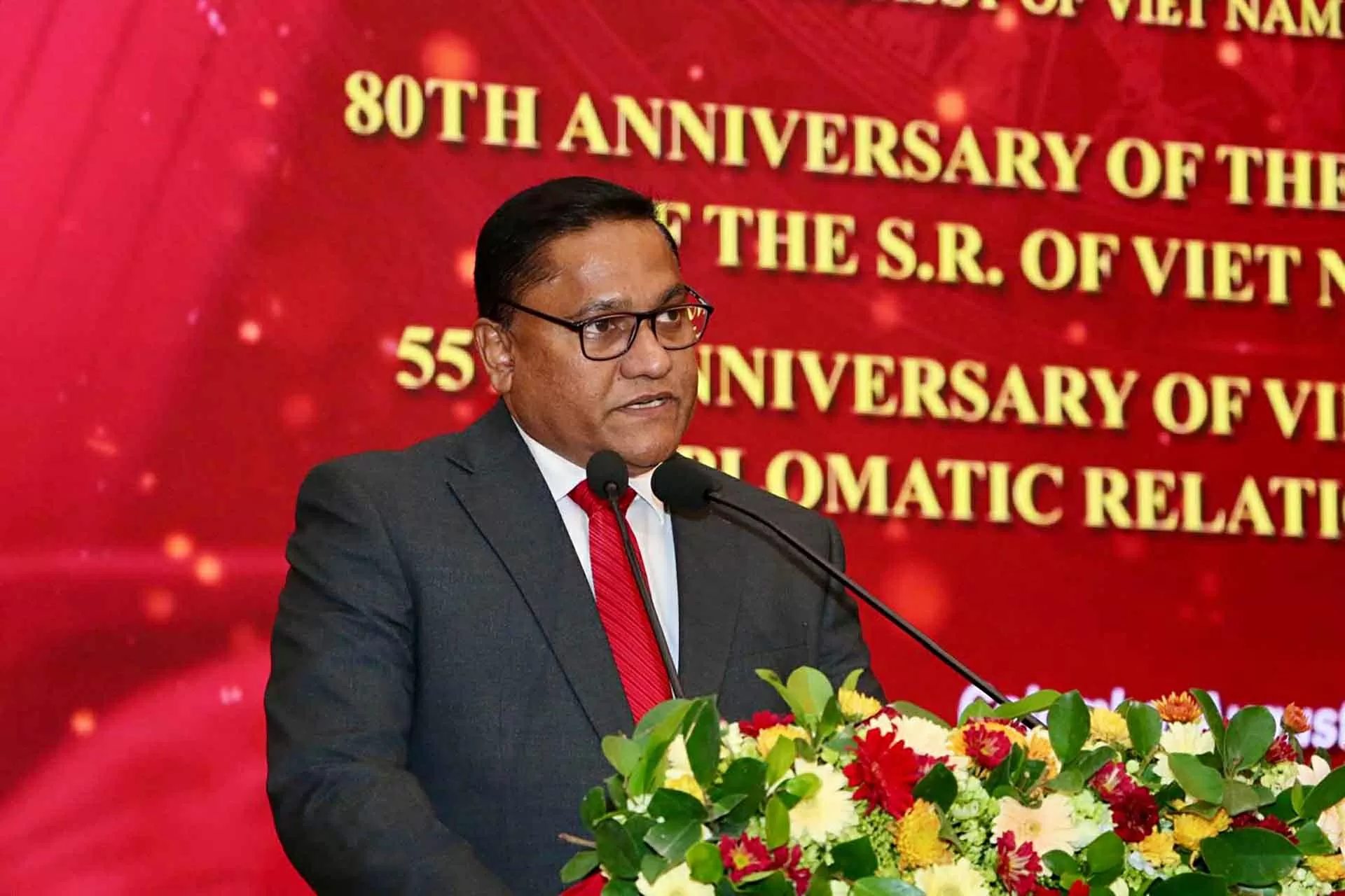 Celebrating 80 years of the August Revolution, National Day, and 55 years of Vietnam-Sri Lanka diplomatic relations