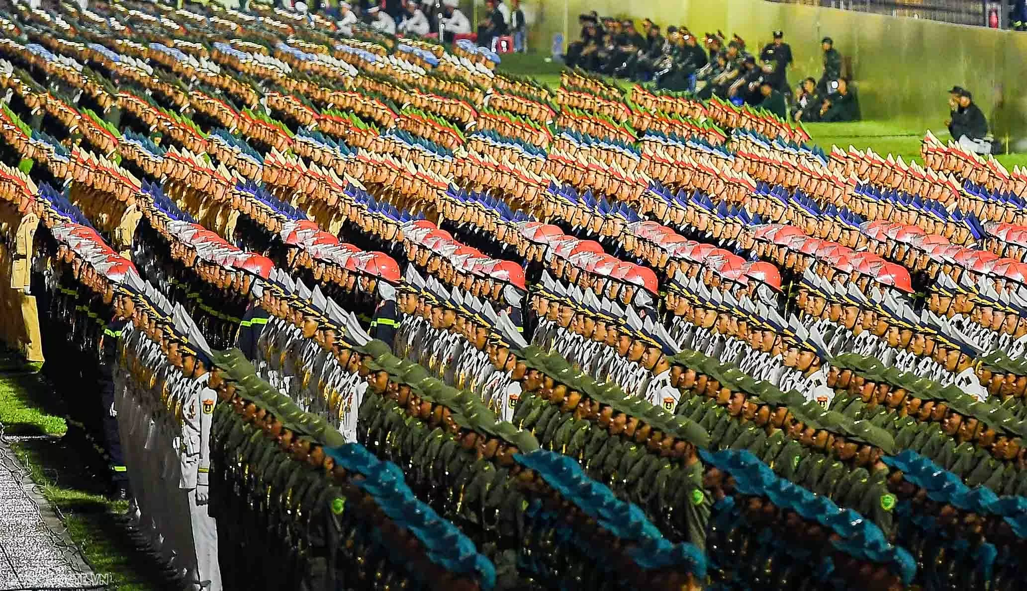 80th National Day: Photo highlights from the first parade rehearsal at Ba Dinh Square, Hanoi