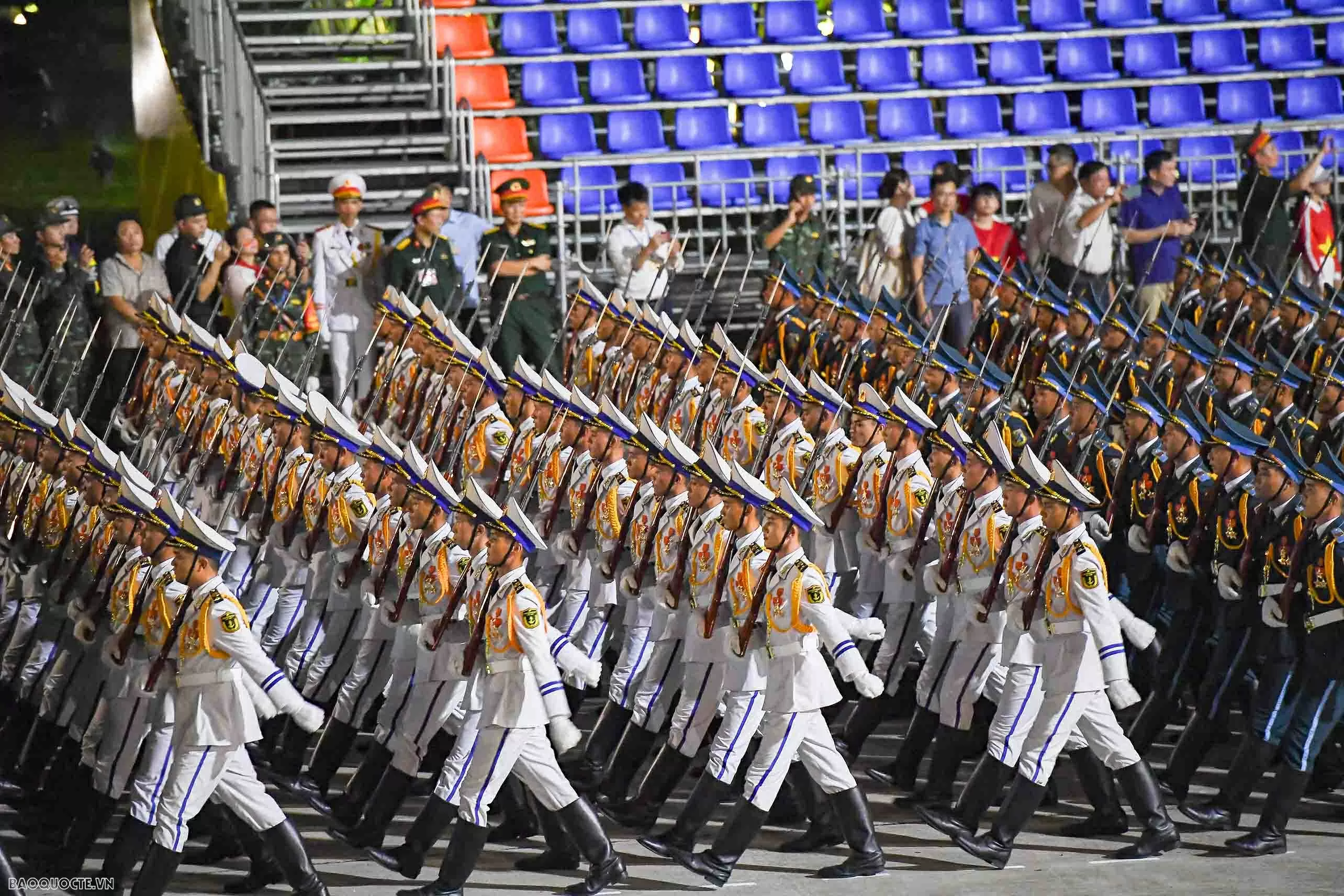 80th National Day: Photo highlights from the first parade rehearsal at Ba Dinh Square, Hanoi