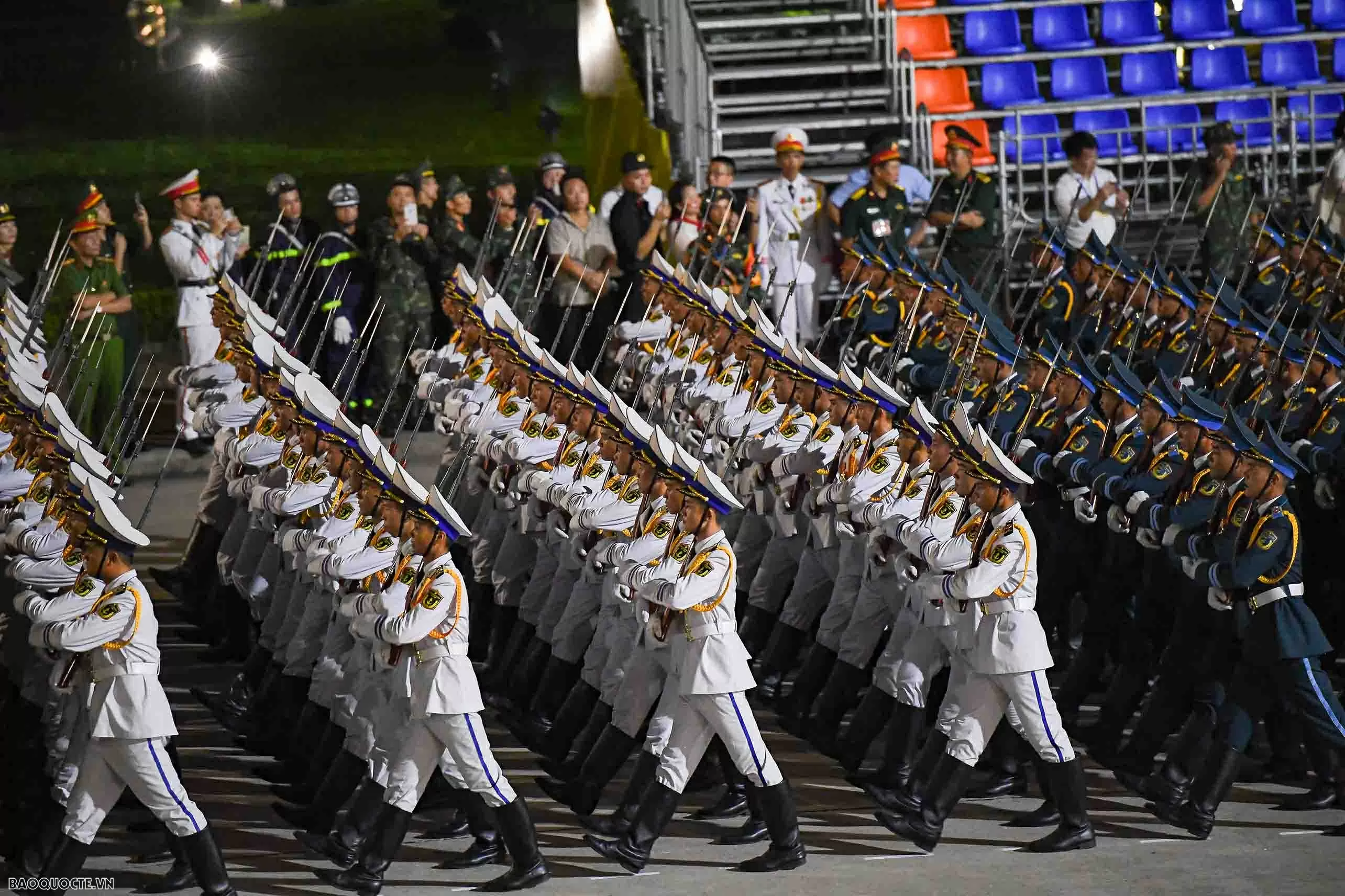 80th National Day: Photo highlights from the first parade rehearsal at Ba Dinh Square, Hanoi