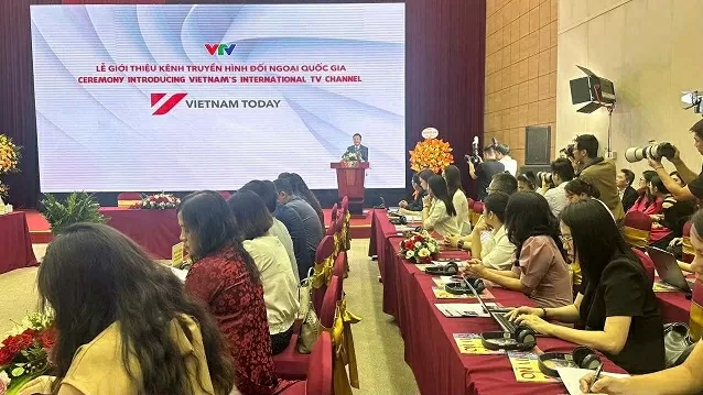 Launch of the nation's first English-language external television channel