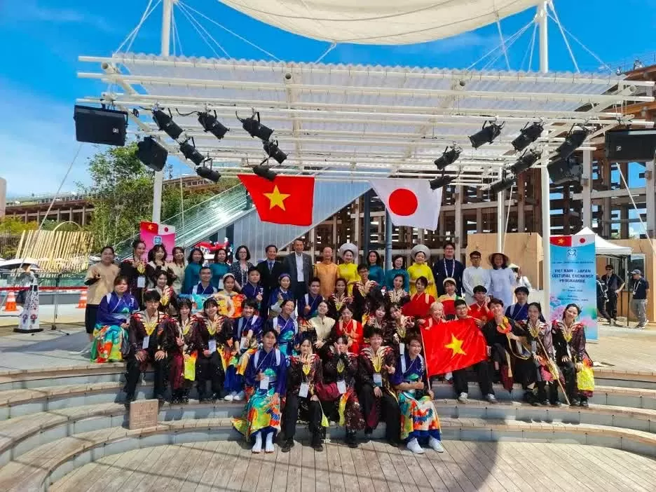 Cultural exchange connecting Vietnamese and Japanese hearts at Osaka Kansai Expo 2025 Cultural exchange connecting Vietnamese and Japanese hearts at Osaka Kansai Expo 2025