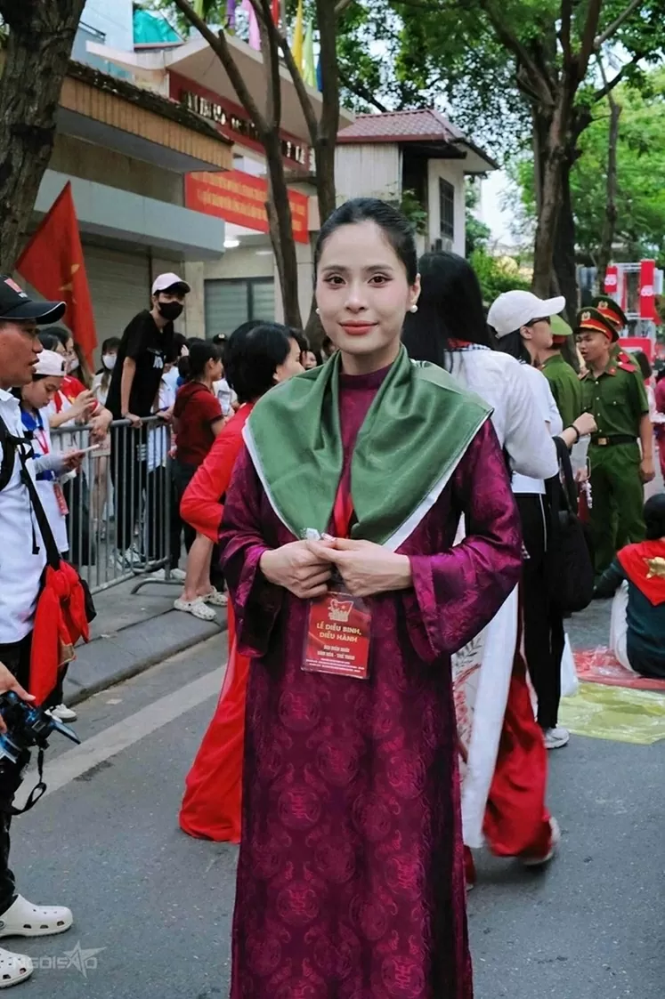 80 years of National Day: Actresses grace rehearsal parade in traditional Ao Dai 80 years of National Day: Actresses grace rehearsal parade in traditional Ao Dai