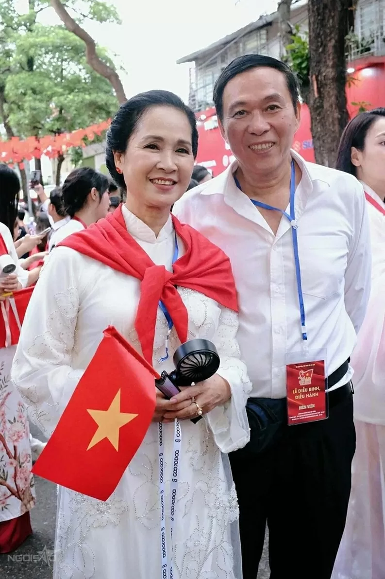 80 years of National Day: Actresses grace rehearsal parade in traditional Ao Dai 80 years of National Day: Actresses grace rehearsal parade in traditional Ao Dai