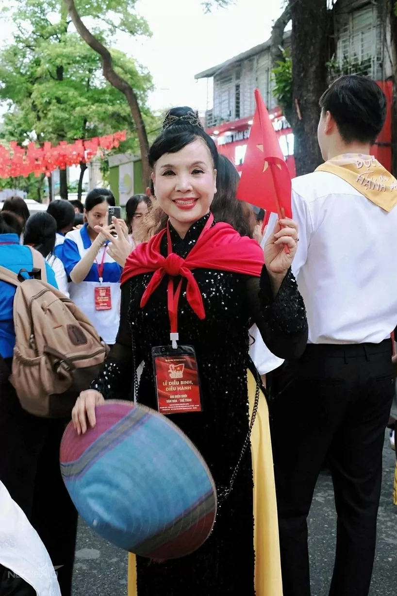 80 years of National Day: Actresses grace rehearsal parade in traditional Ao Dai 80 years of National Day: Actresses grace rehearsal parade in traditional Ao Dai