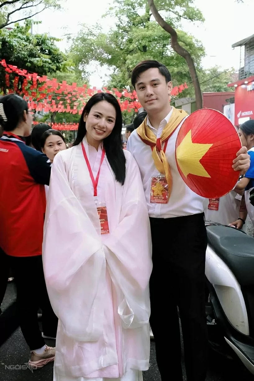 80 years of National Day: Actresses grace rehearsal parade in traditional Ao Dai 80 years of National Day: Actresses grace rehearsal parade in traditional Ao Dai