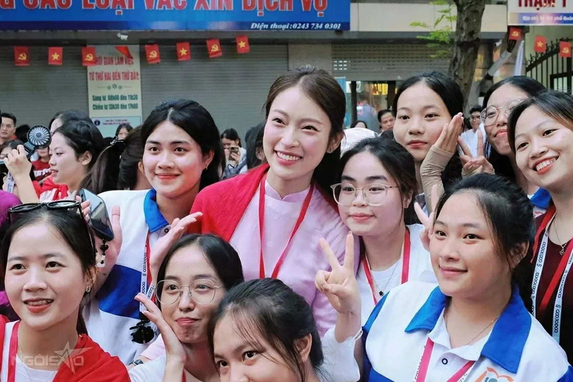 80 years of National Day: Actresses grace rehearsal parade in traditional Ao Dai 80 years of National Day: Actresses grace rehearsal parade in traditional Ao Dai