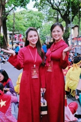 80 years of National Day: Actresses grace rehearsal parade in traditional Ao Dai
