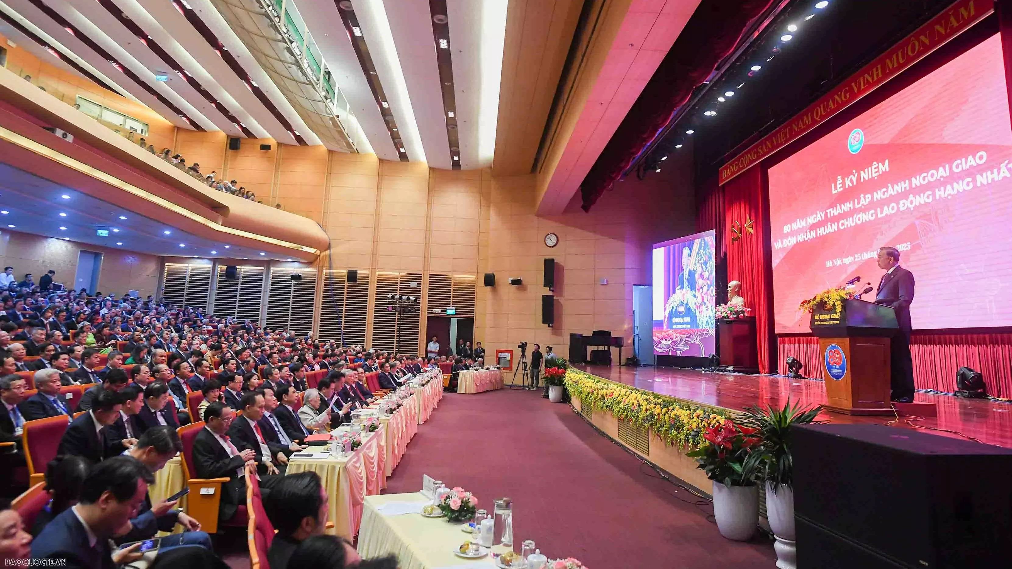 General Secretary To Lam's speech at the 80th anniversary of the Diplomatic sector's establishment