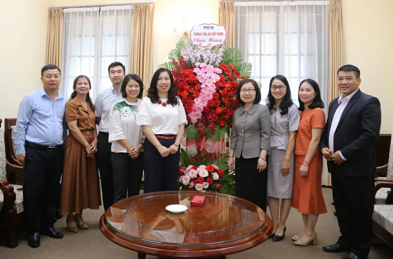 Vietnam News Agency congratulates 80th anniversary of the diplomatic sector