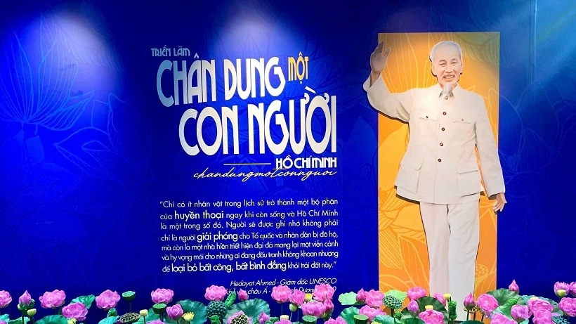 Highlighting special exhibition space “Ho Chi Minh - Portrait of a Man” at the National Exhibition Centre in Hanoi