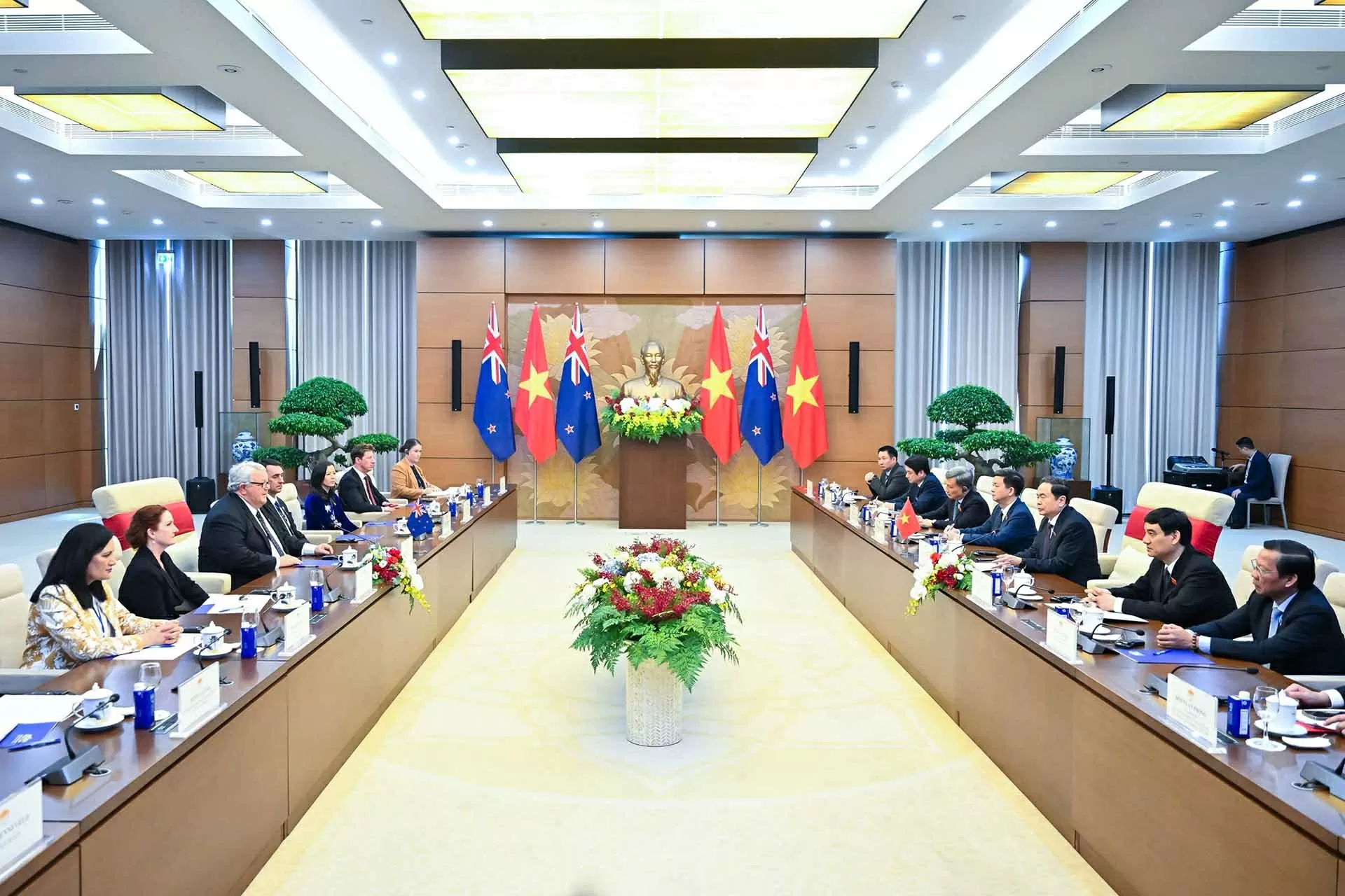 New Zealand Parliament Speaker: “Vietnam's aspirations and perseverance over the years are what impress me the most”