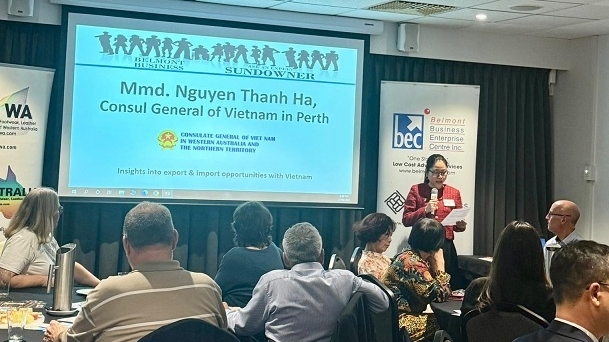 Promoting business cooperation between Vietnam and Western Australia