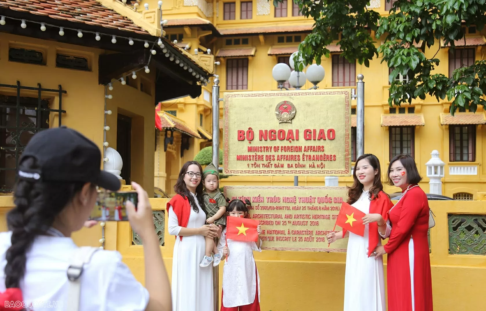 Ministry of Foreign Affairs – A hot check-in spot for National Day celebration
