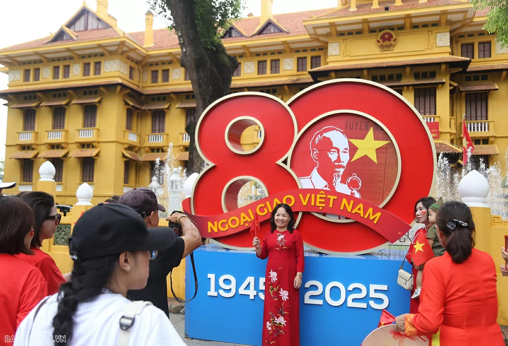 Ministry of Foreign Affairs – A hot check-in spot for National Day celebration