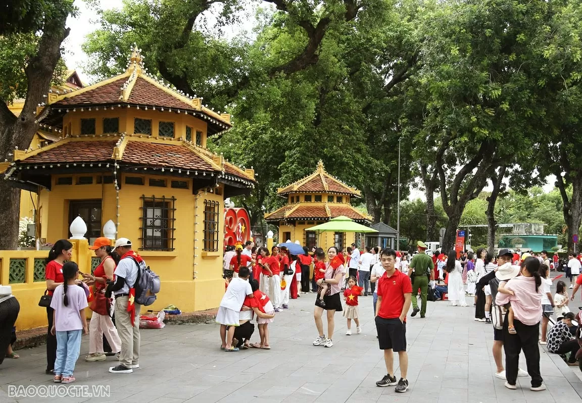 Ministry of Foreign Affairs – A hot check-in spot for National Day celebration