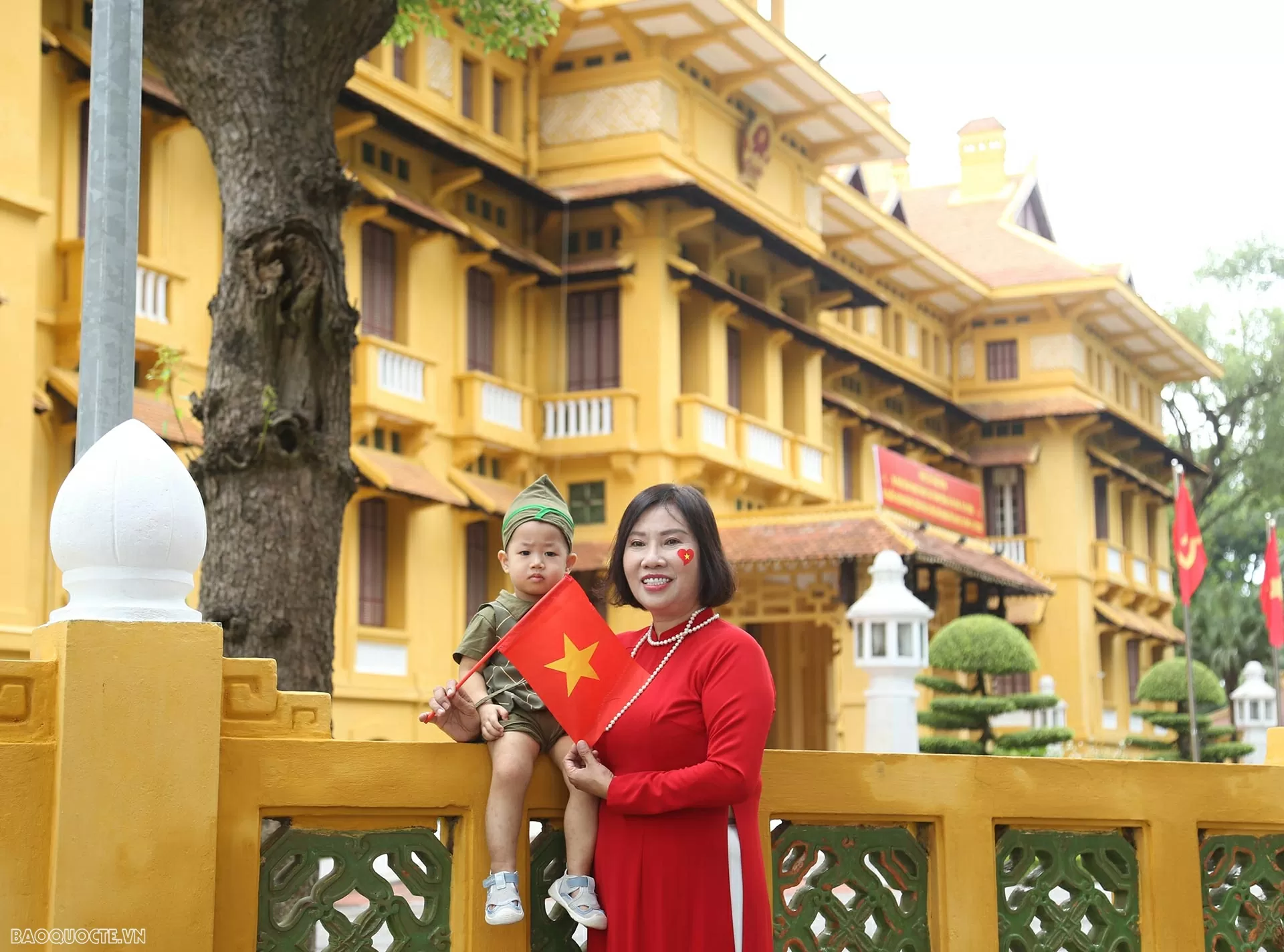 Ministry of Foreign Affairs – A hot check-in spot for National Day celebration