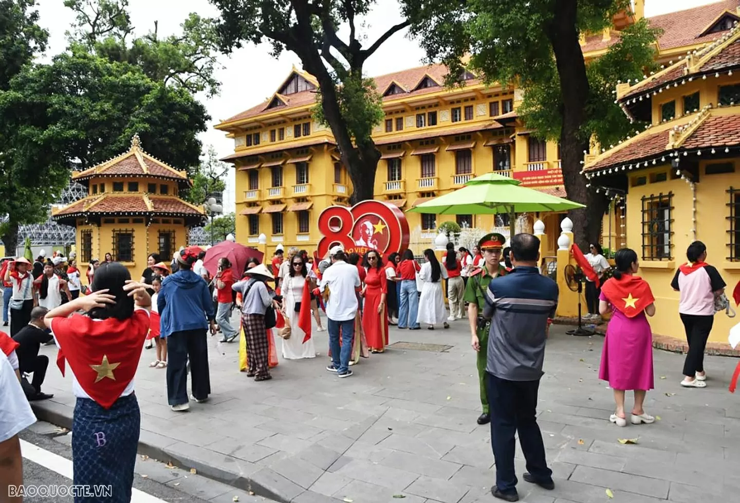 Ministry of Foreign Affairs – A hot check-in spot for National Day celebration