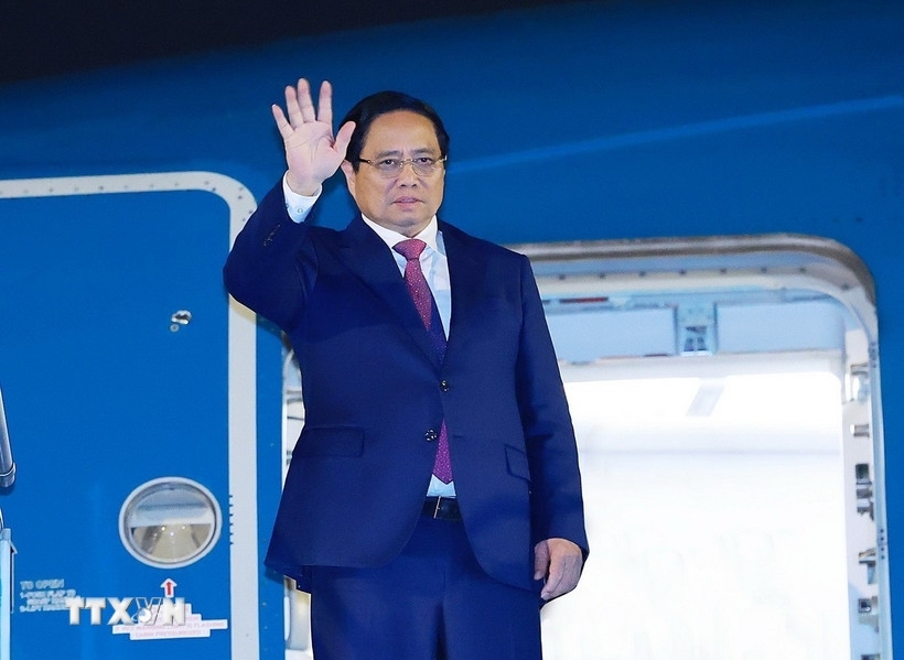 Prime Minister leaves for SCO Summit, working visit to China