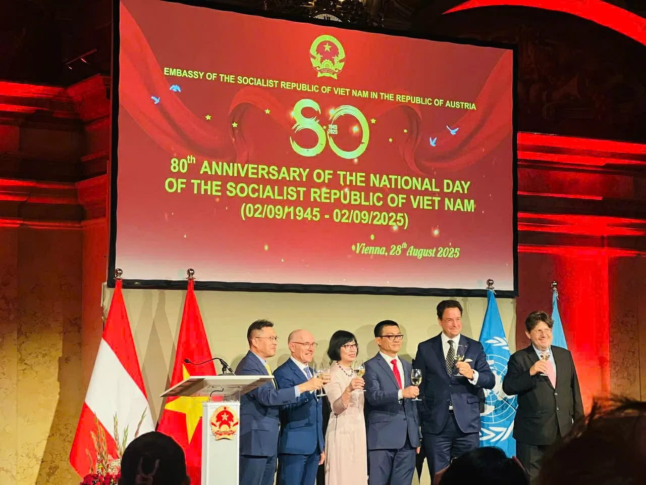 80 years of National Day:  Austria celebration marks with a burst of colours, sounds, and culture