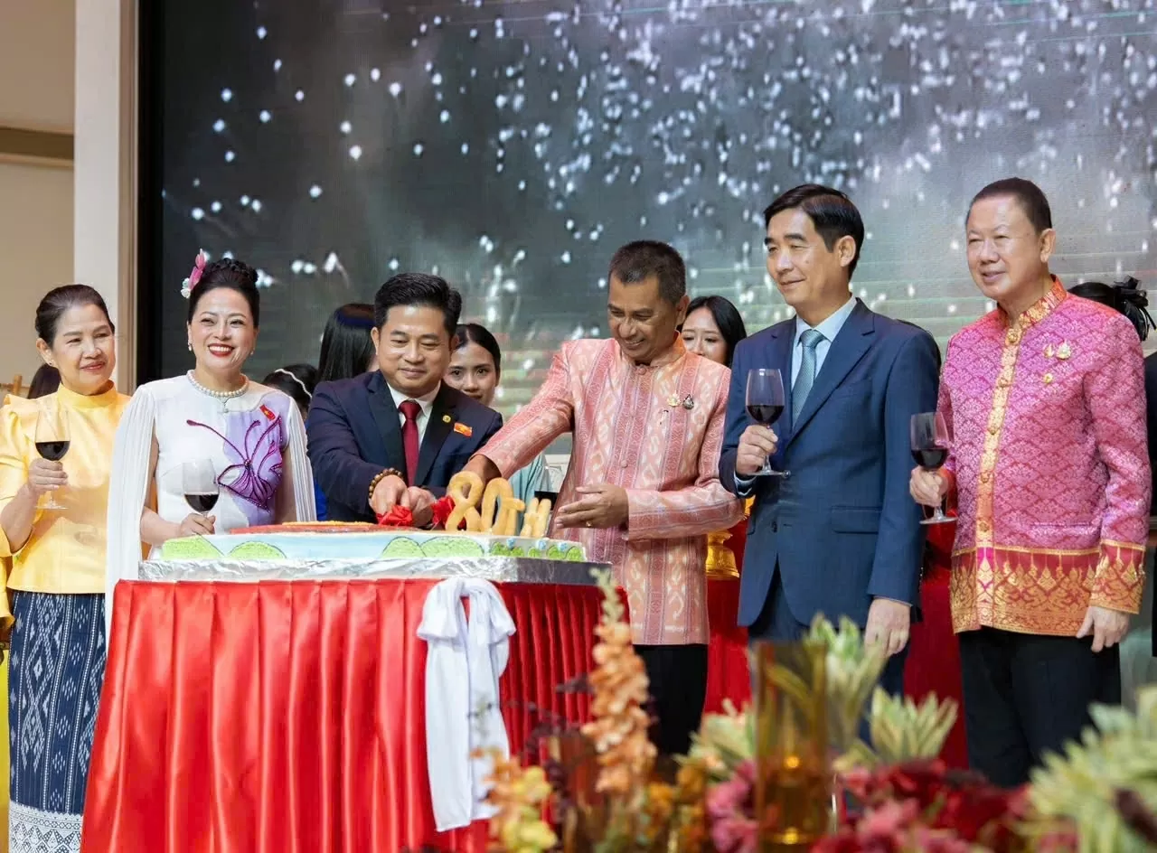 Series of activities celebrating the 80th National Day in Udon Thani, Thailand