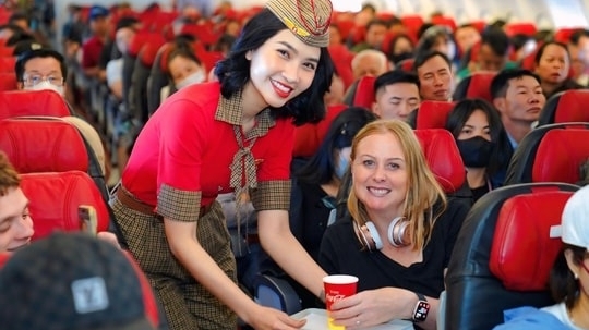 Vietjet increases its flight frequency between Singapore and Phu Quoc, offering attractive promotions
