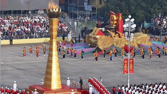 Grand ceremony celebrates 80th anniversary of August Revolution and National Day