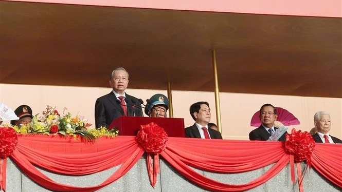 Party leader urges solidarity, joint efforts and consensus to realize aspirations