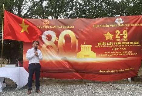 Vietnamese community in Romania celebrates 80th National Day with enthusiasm