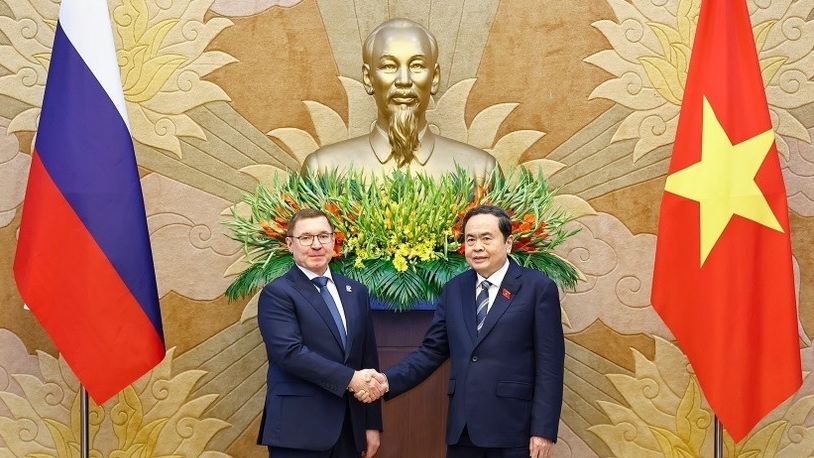 NA Chairman Tran Thanh Man hosts leader of Russian Federation Council