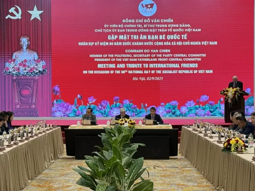 VFF Chairman Hosts gathering to honour international friends on Vietnam’s 80th National Day VFF Chairman Hosts gathering to honour international friends on Vietnam’s 80th National Day