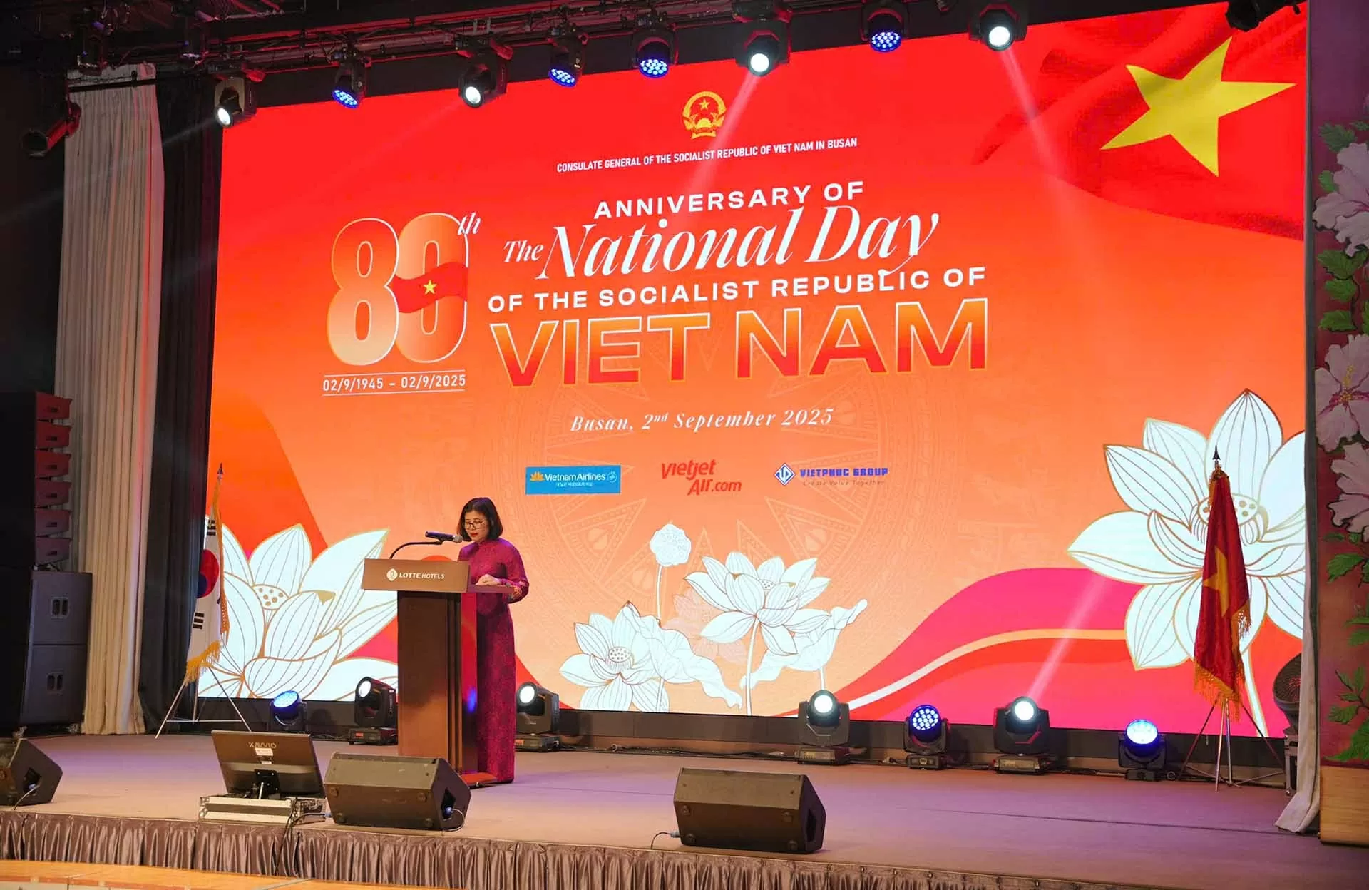 Vietnam Consulate General in Busan solemnly celebrates the 80th National Day on September 2