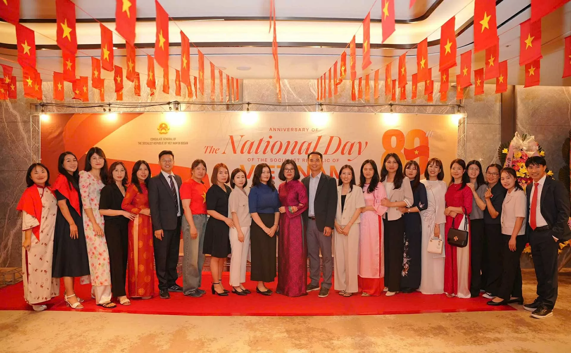 Vietnam Consulate General in Busan solemnly celebrates the 80th National Day on September 2 Vietnam Consulate General in Busan solemnly celebrates the 80th National Day on September 2