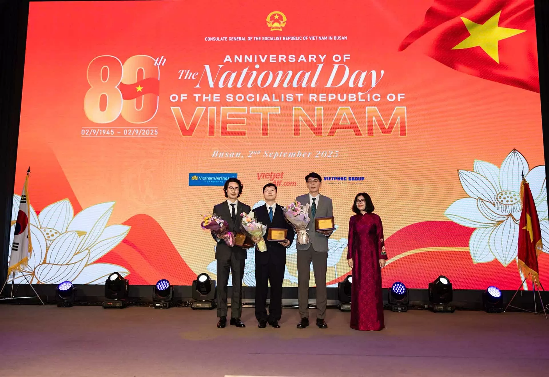 Vietnam Consulate General in Busan solemnly celebrates the 80th National Day on September 2